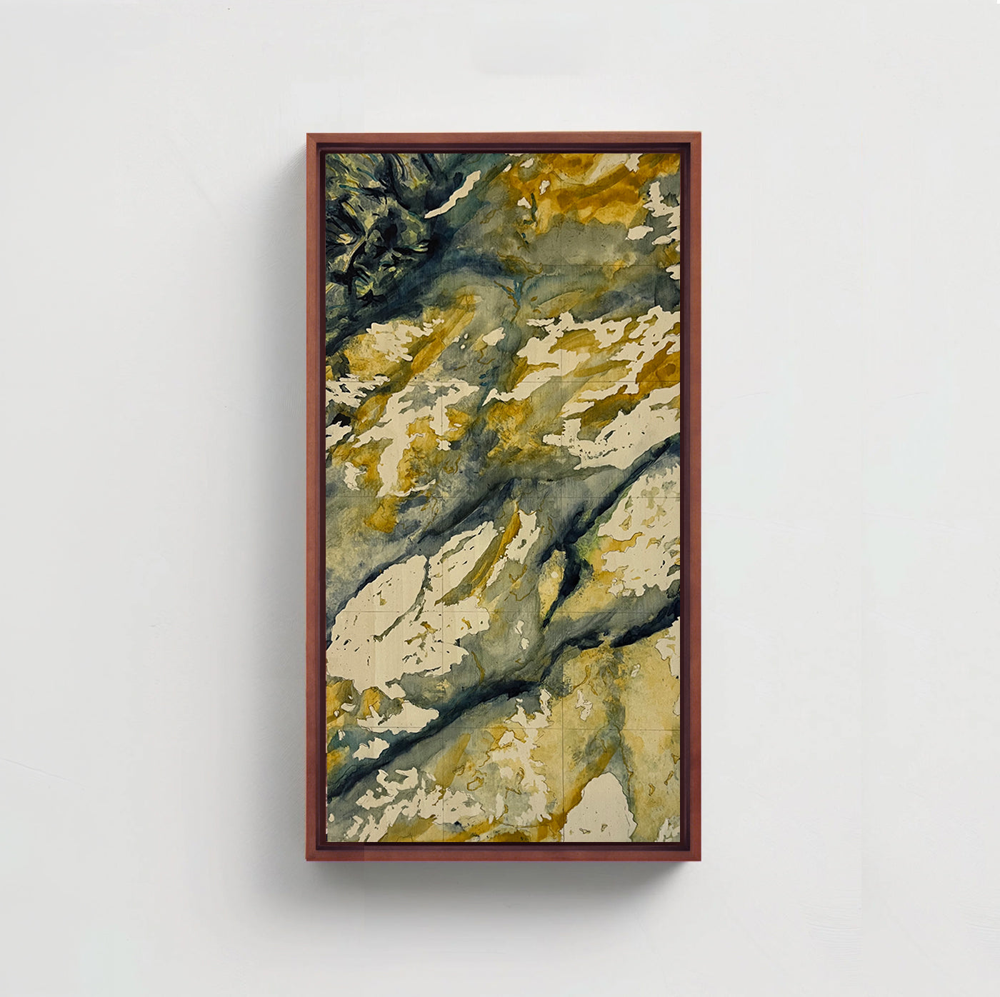 Lichen on Stone Yellow
